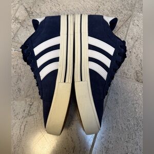 Adidas Daily 4.0 Dark Blue Suede Sneakers